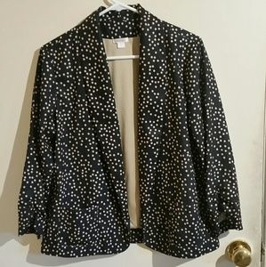 Polka-dot Blazer